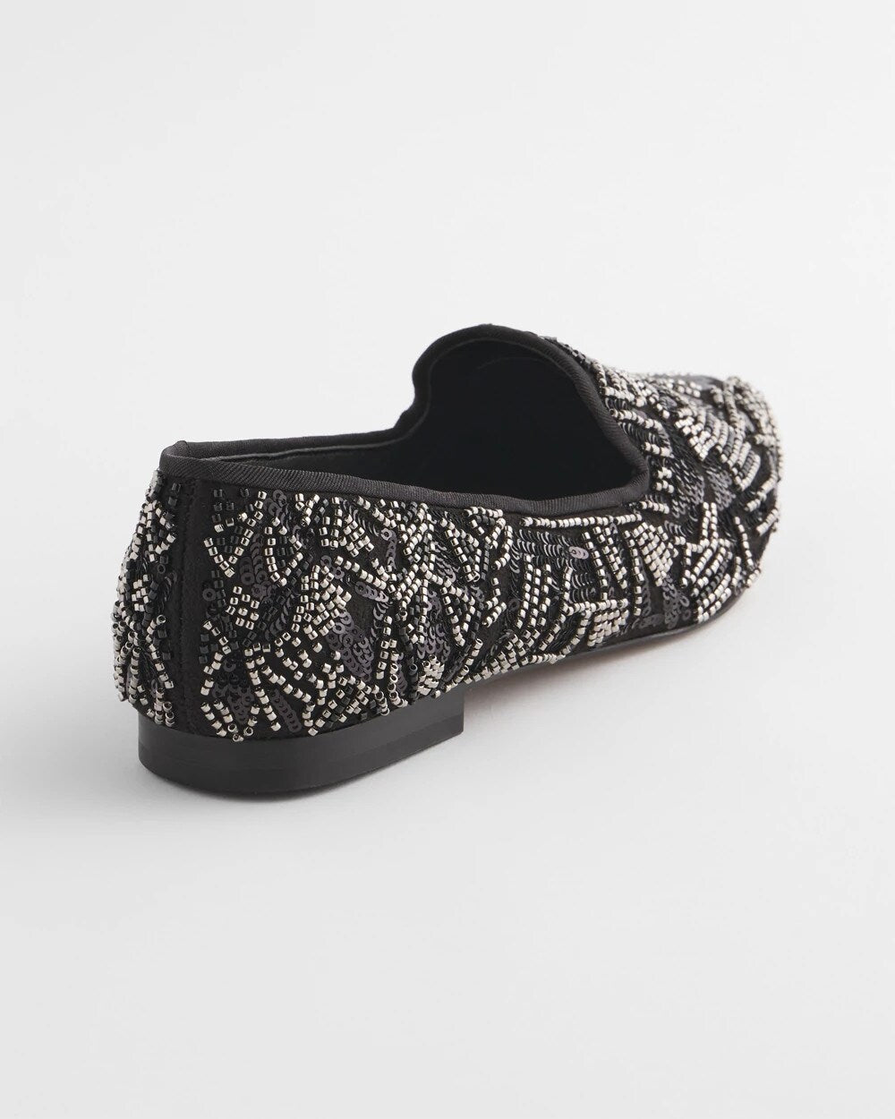 Chico's - Gwyn Art Deco Beaded Flats