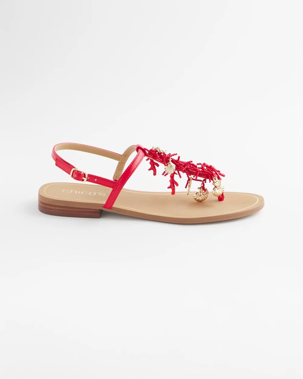 Chico's - Coral Beach T-Strap Sandals