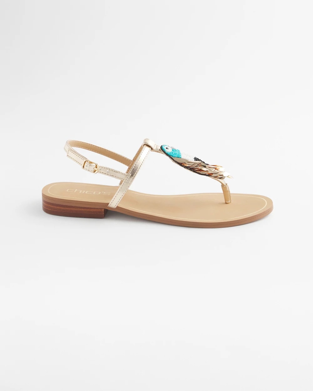 Chico's - Beach Parrot T-Strap Sandals