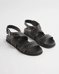 Chico's - Black Leather Sandals
