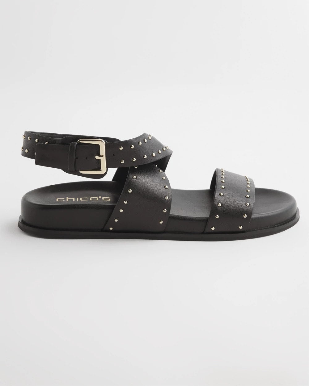 Chico's - Black Leather Sandals