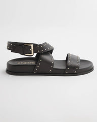 Chico's - Black Leather Sandals
