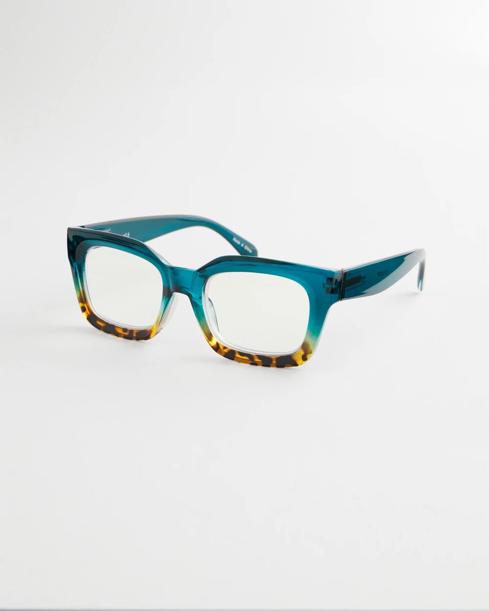 Chico's - Blue Tortoise Crystal Fade Readers