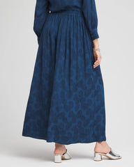 Chico's - Petite Jacquard Culotte Wide-Leg Pants