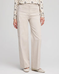 Chico's - Petite Sateen Cargo Pants