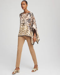 Chico's - Petite Juliet Slim Trim Detail Ankle Pants