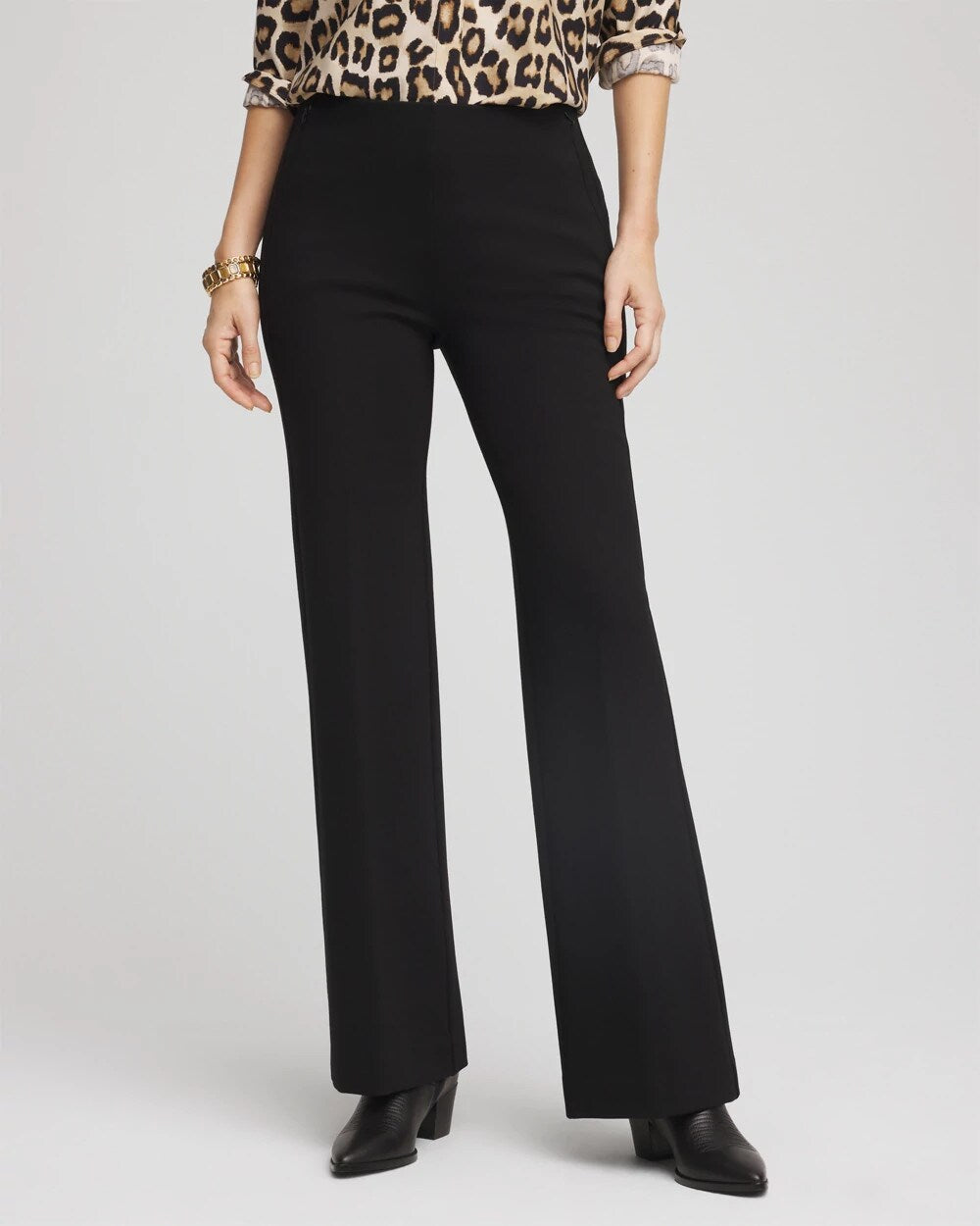 Chico's - Petite Juliet Full-Length Ponte Pants