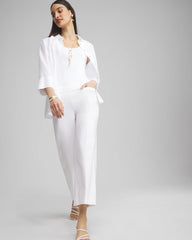 Chico's - Petite Brigitte Wide Leg Cropped Pants