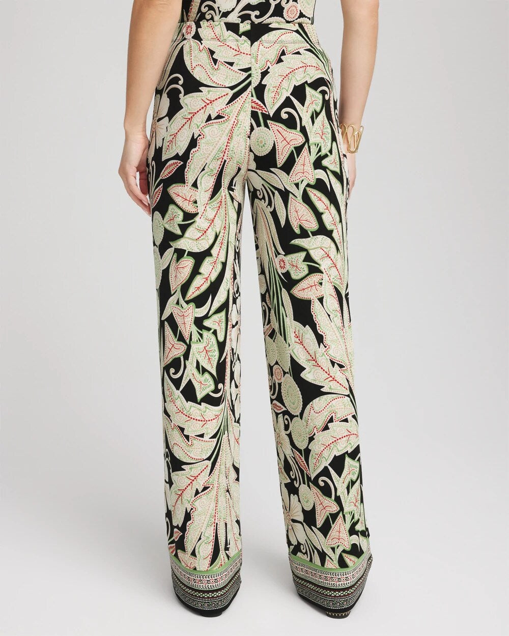 Chico's - Petite Travelers™ Island-Motif Palazzo Pants