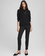 Chico's - Petite Jacquard Brigitte™ Slim Ankle Pants