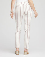 Chico's - Petite Brigitte™ Striped Ankle Pants