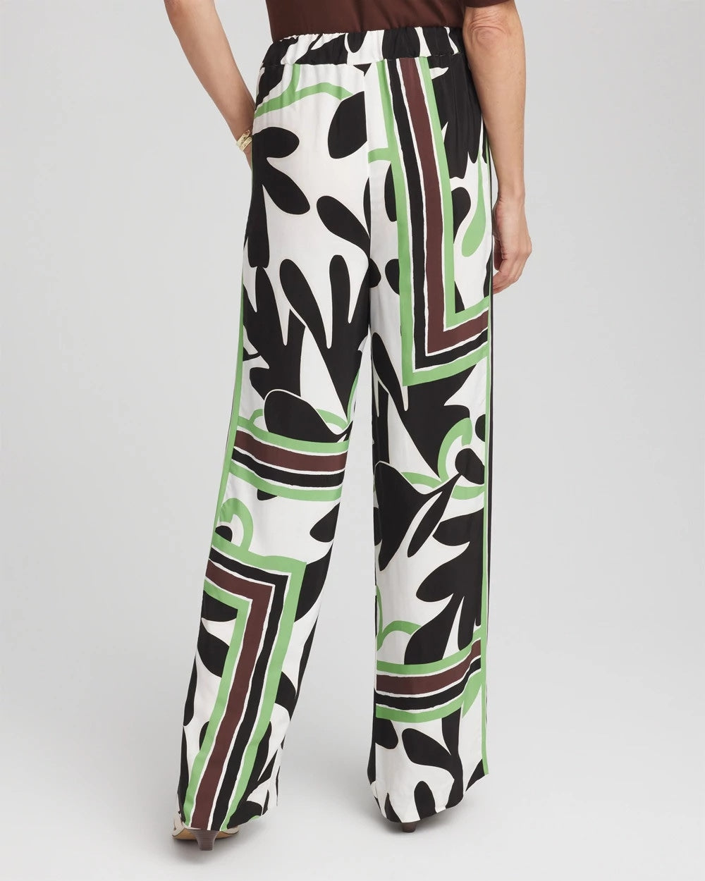 Chico's - Petite Printed Silky Soft Pants