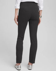 Chico's - Petite Juliet Trim Detail Ponte Ankle Pants