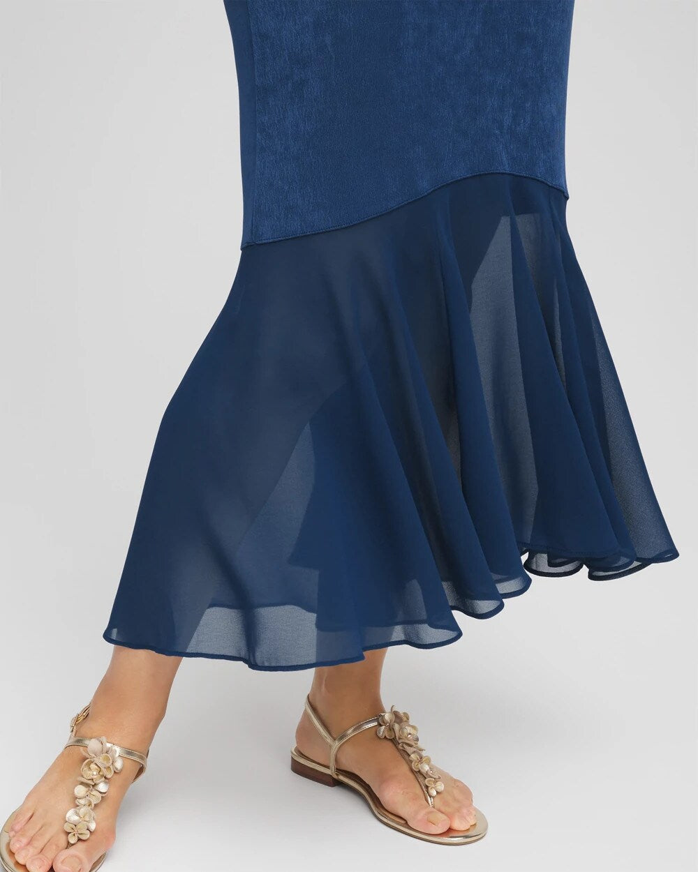 Chico's - Travelers™ Petite Chiffon Hem Dress