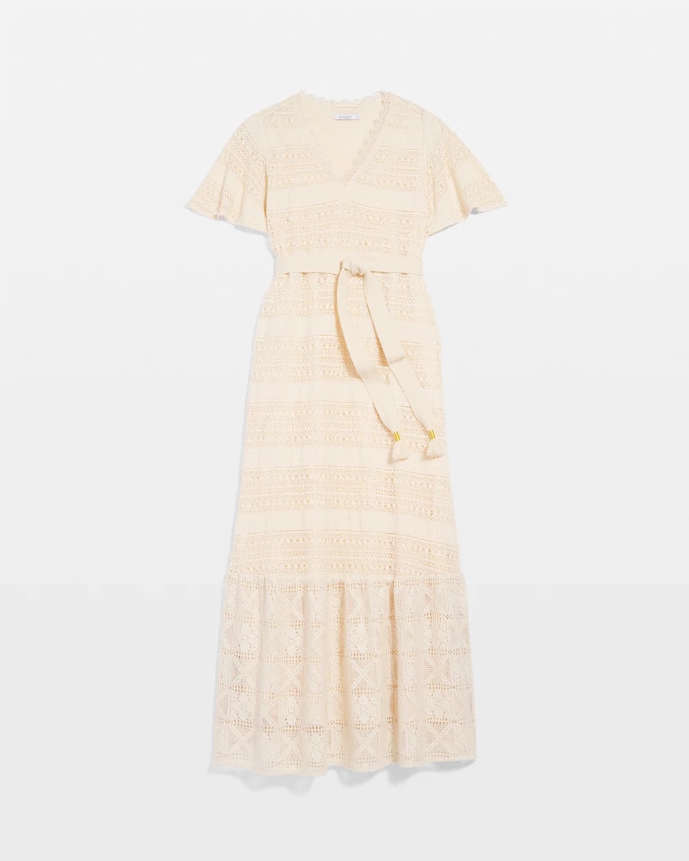 Chico's - Crochet-Lace Maxi Dress