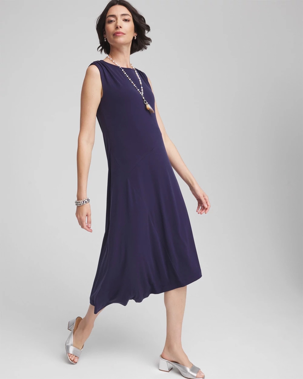 Chico's - Petite Travelers™ Knit Sleeveless Dress