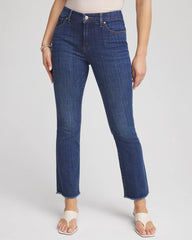 Chico's - Petite Girlfriend Fray Hem Kick Flares