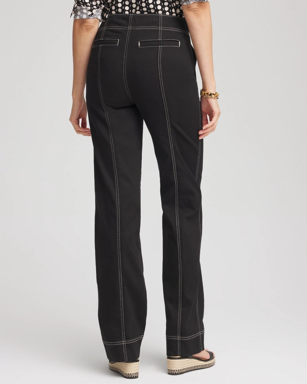 Chico's - Petite Pull-On Wide-Leg Jeans