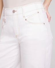 Chico's - Petite No Stain Pull-On Wide Leg Cropped Jeans