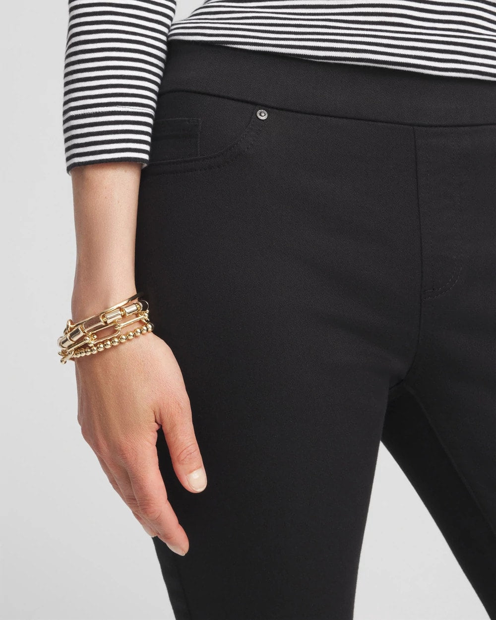 Chico's - Denim Pull-On Ankle Jeggings