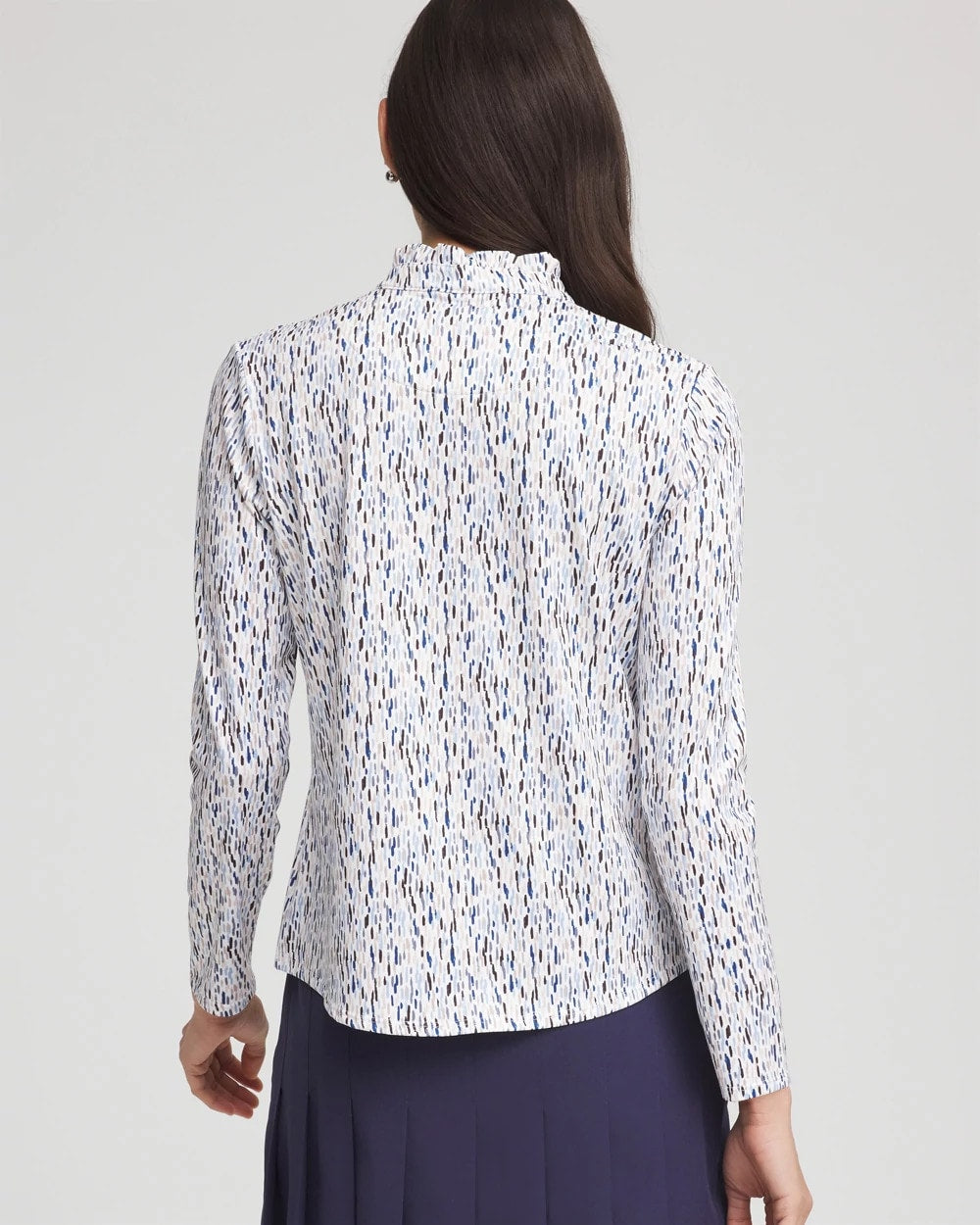 Chico's - Zenergy® UPF Rice Ruffle Top