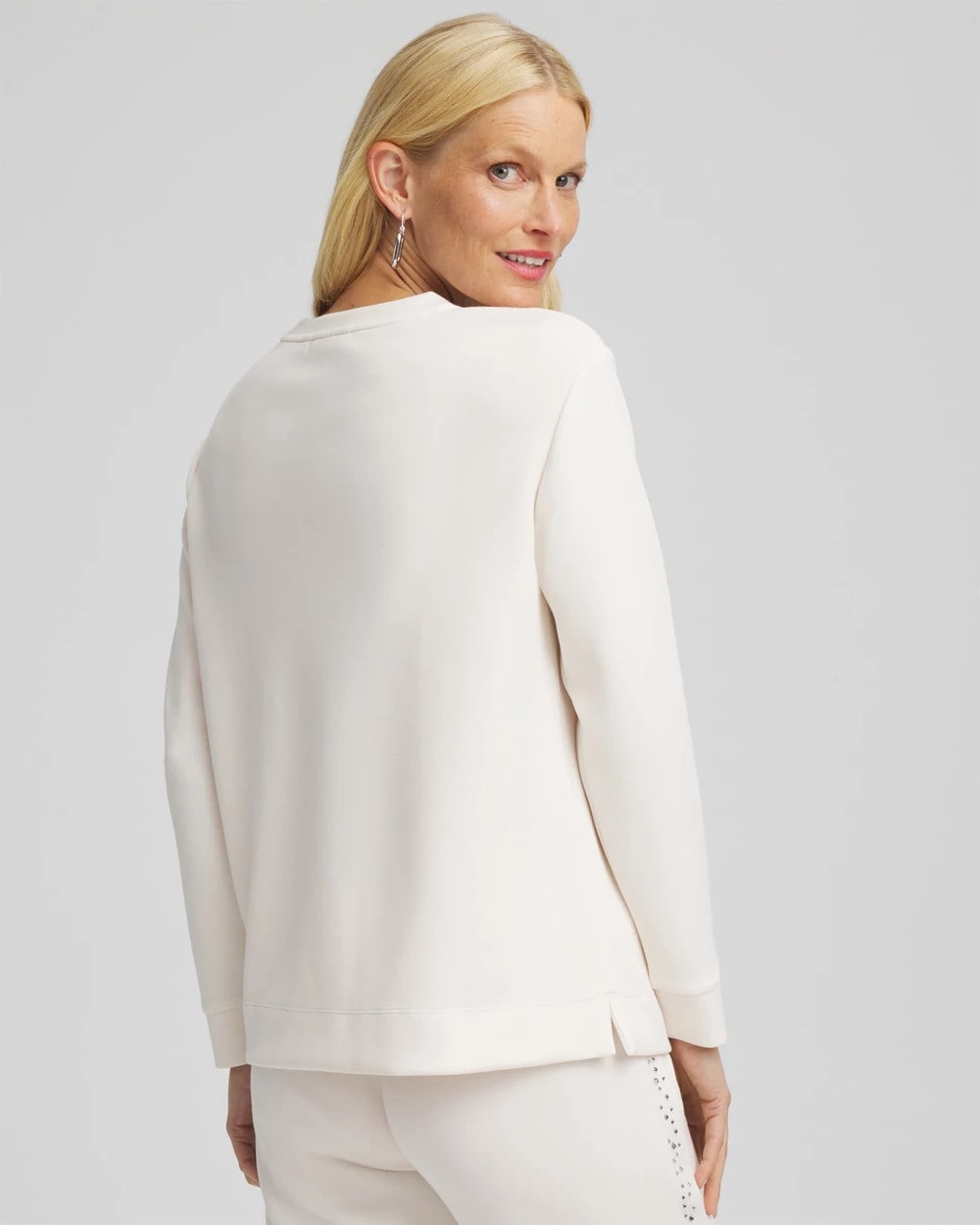 Chico's - Zenergy® Rhinestone Pullover Top