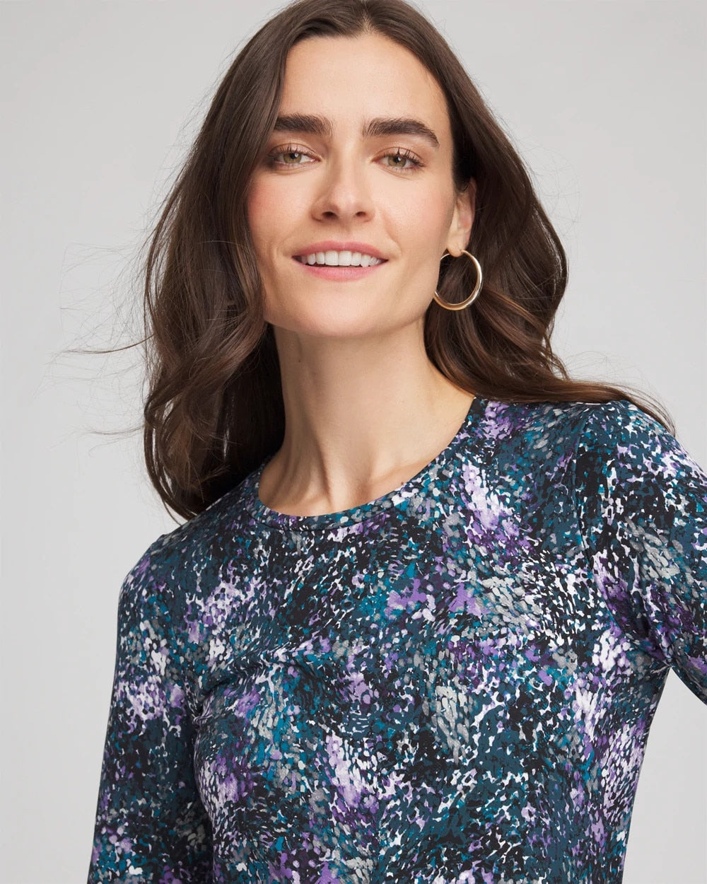 Chico's - Zenergy® Soft Brushed Scattered Top