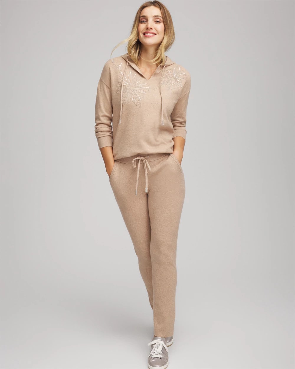 Chico's - Zenergy® Luxe Embroidered Pullover Sweater