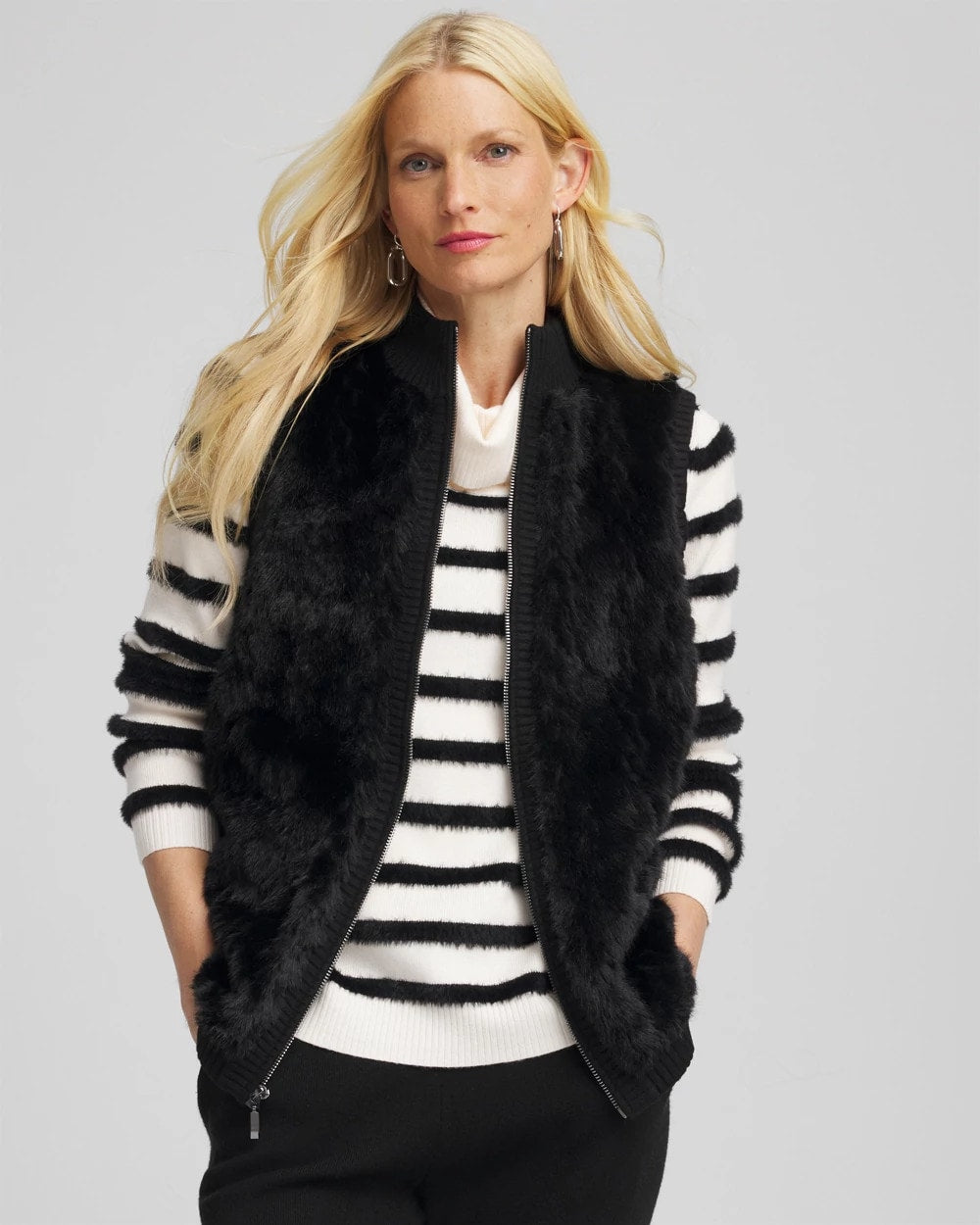 Chico's - Zenergy® Luxe Faux Fur Vest