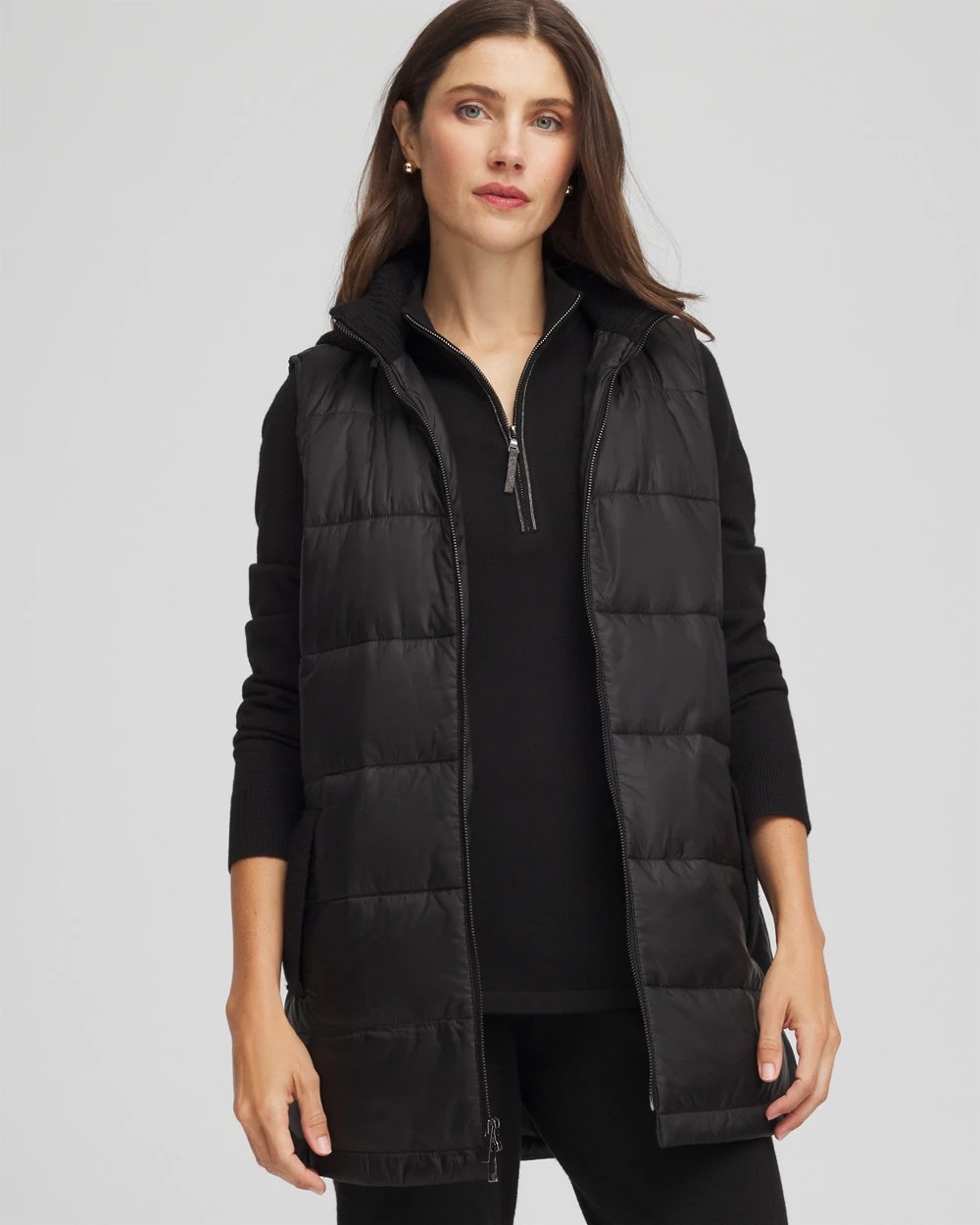 Chico's - Zenergy® Quilted Hooded Vest