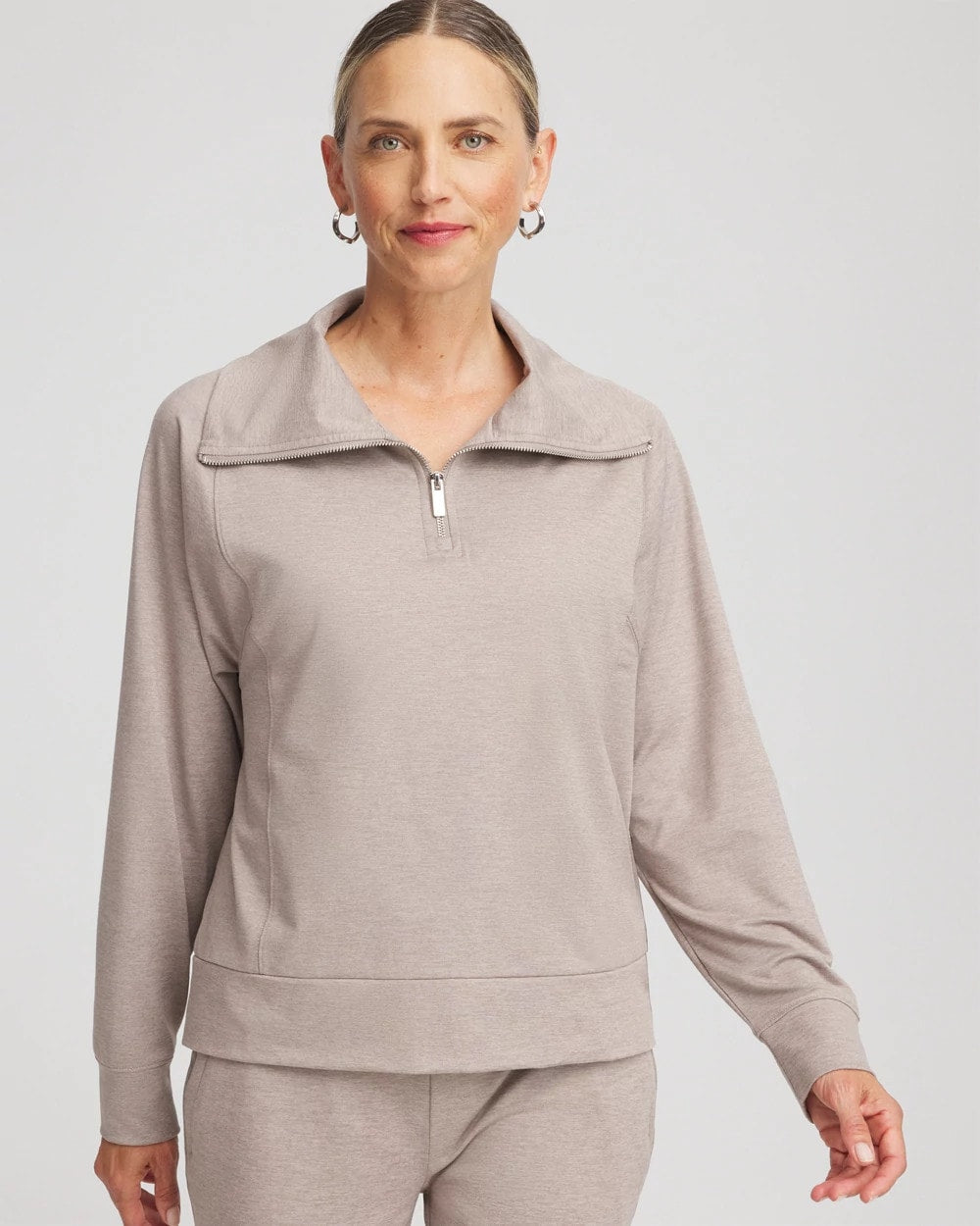 Chico's - Zenergy® Cloud Half-Zip Pullover Top