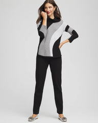 Chico's - Zenergy® Luxe Intarsia Cowlneck Top