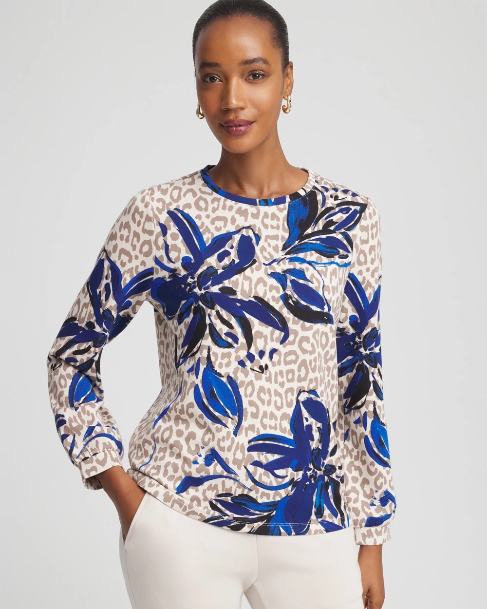 Chico's - Zenergy® Soft Animal Print Top