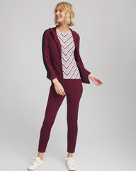 Chico's - Zenergy® Soft Brushed Striped Top
