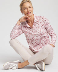 Chico's - Zenergy® UPF Printed Zip-Front Pullover
