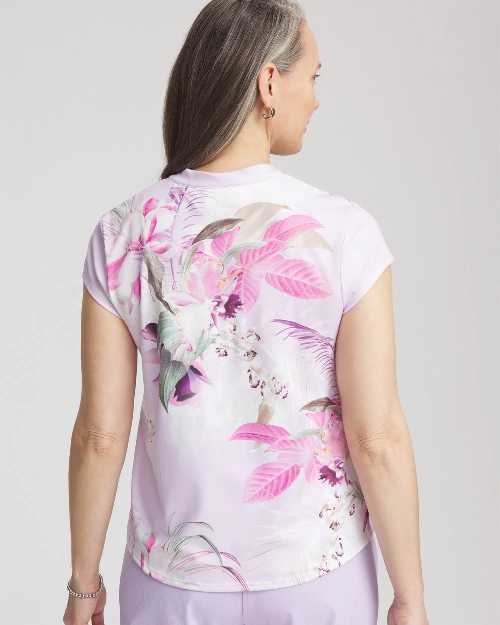 Chico's - Zenergy® UPF Floral Polo