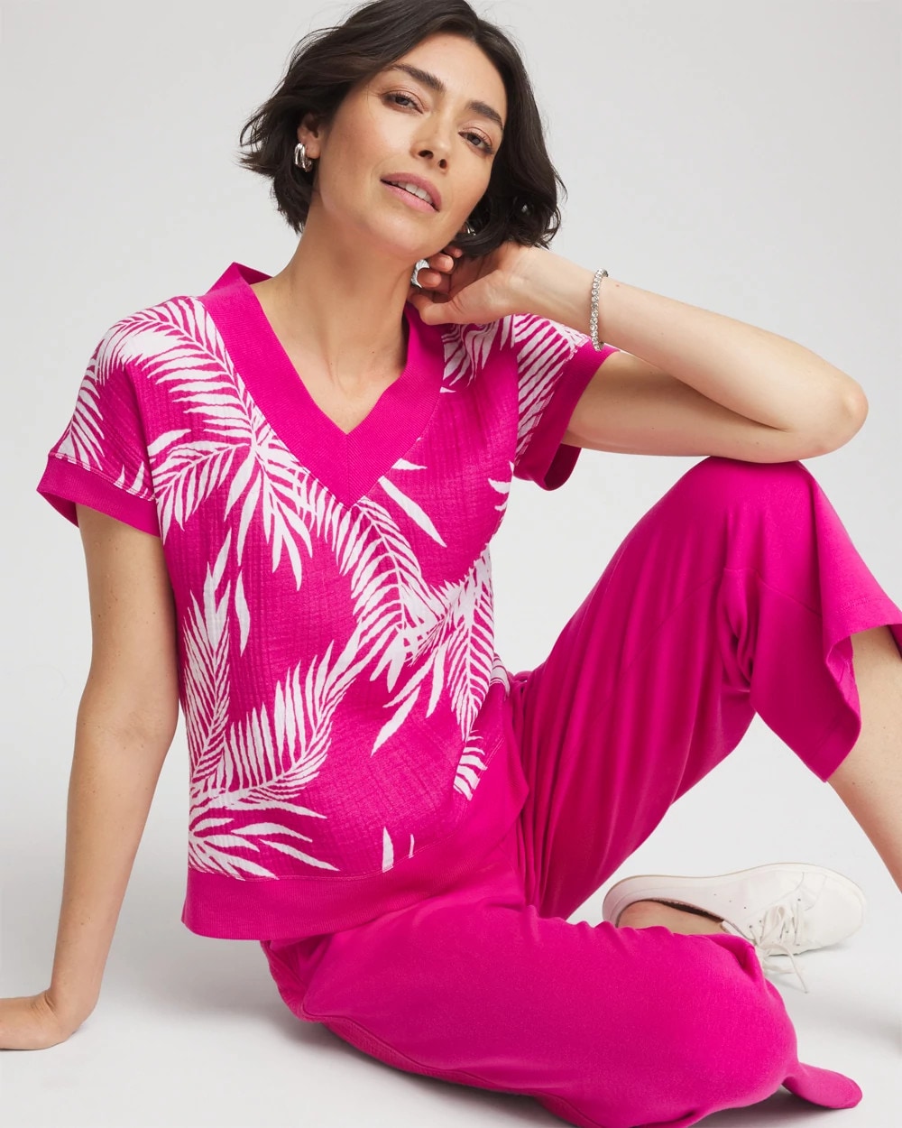 Chico's - Zenergy® Tropical Gauze Top