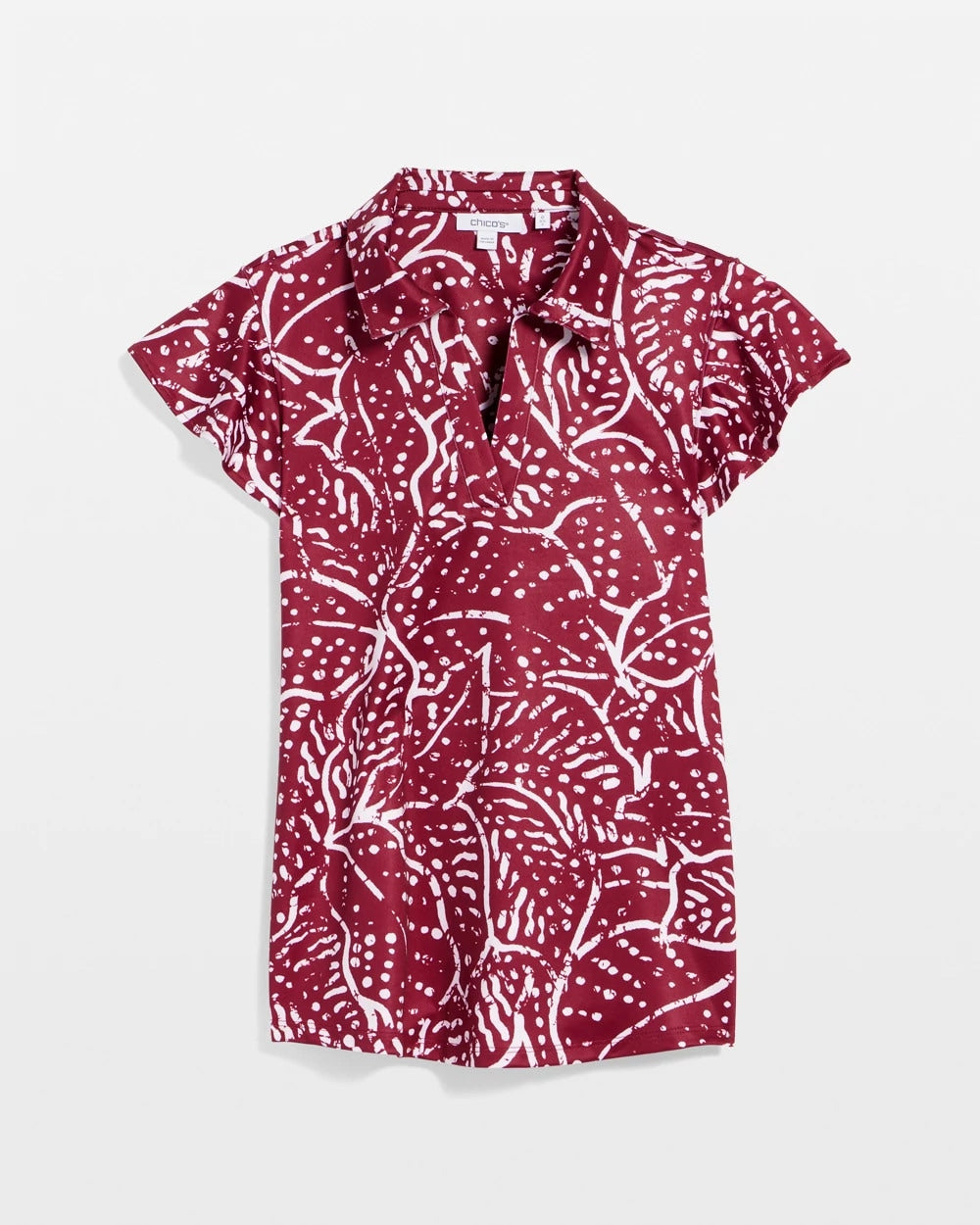 Chico's - Zenergy® UPF Printed Polo Top