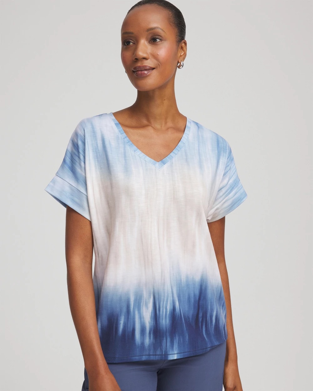 Chico's - Zenergy® Slub Short-Sleeve Tee