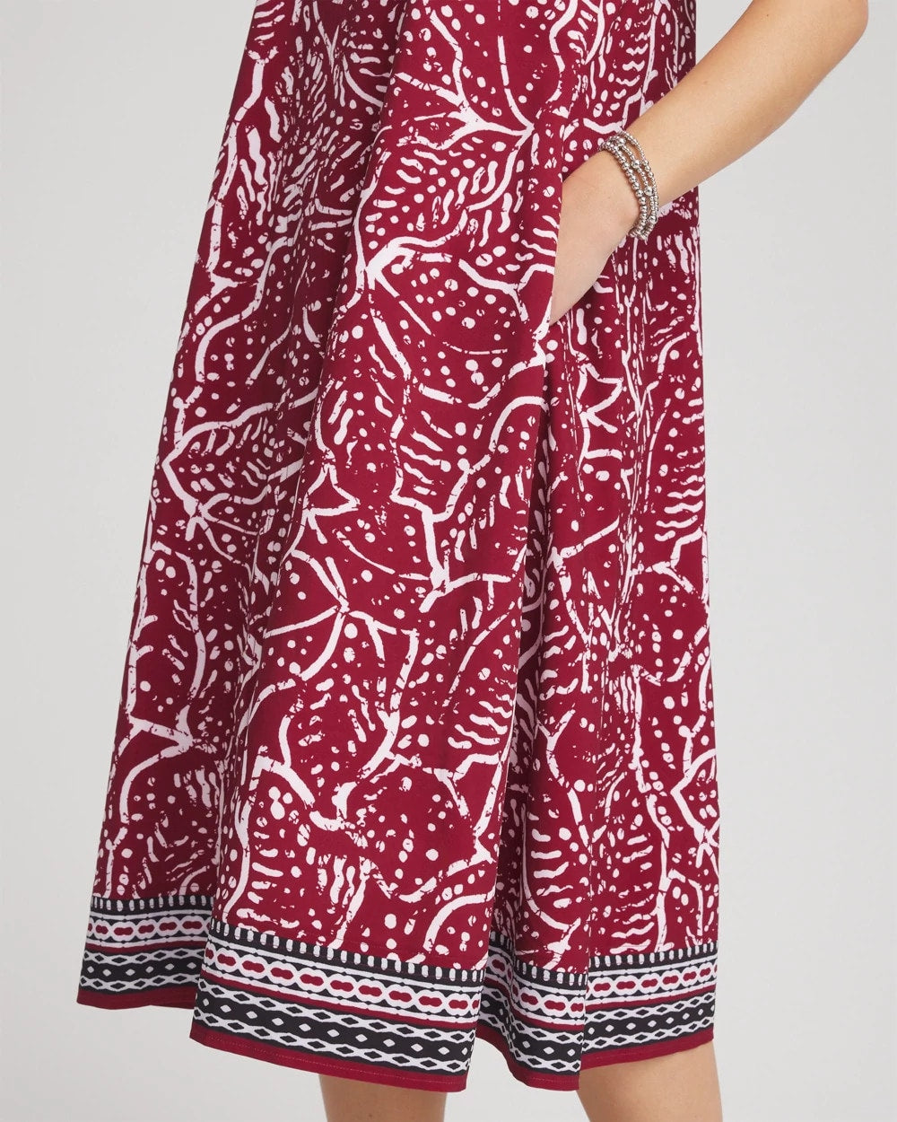Chico's - Zenergy® UPF Printed Midi Sports Dress