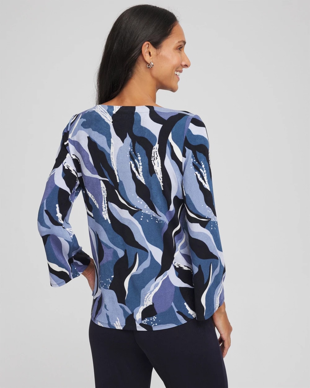 Chico's - Travelers™ Wave Straight Neck Tunic