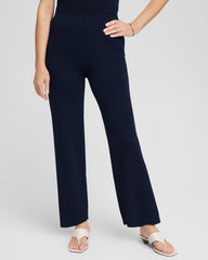Chico's - Travelers™ Sweater Knit Wide-Leg Pants
