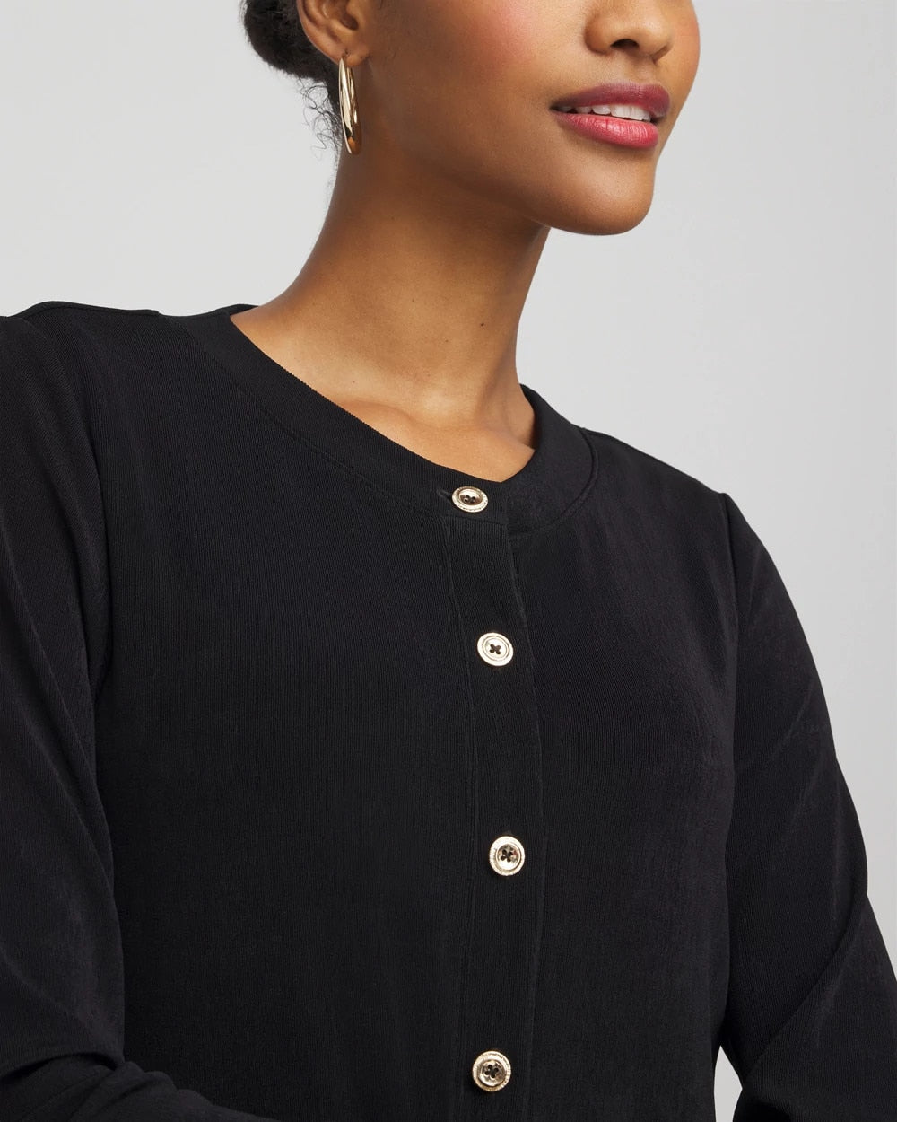 Chico's - Travelers™ Collection Scoopneck Shirt Jacket