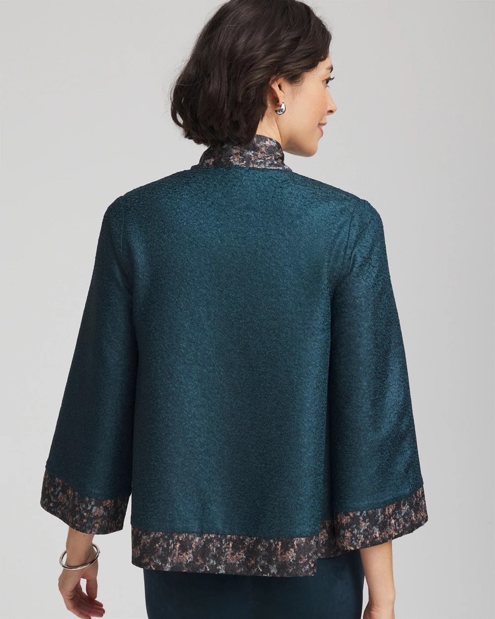 Chico's - Travelers™ Collection Crystal Crushed Reversible Jacket