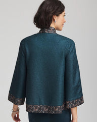 Chico's - Travelers™ Collection Crystal Crushed Reversible Jacket