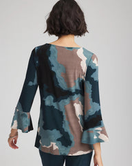 Chico's - Travelers™ Crystal Flounce Sleeve Tunic