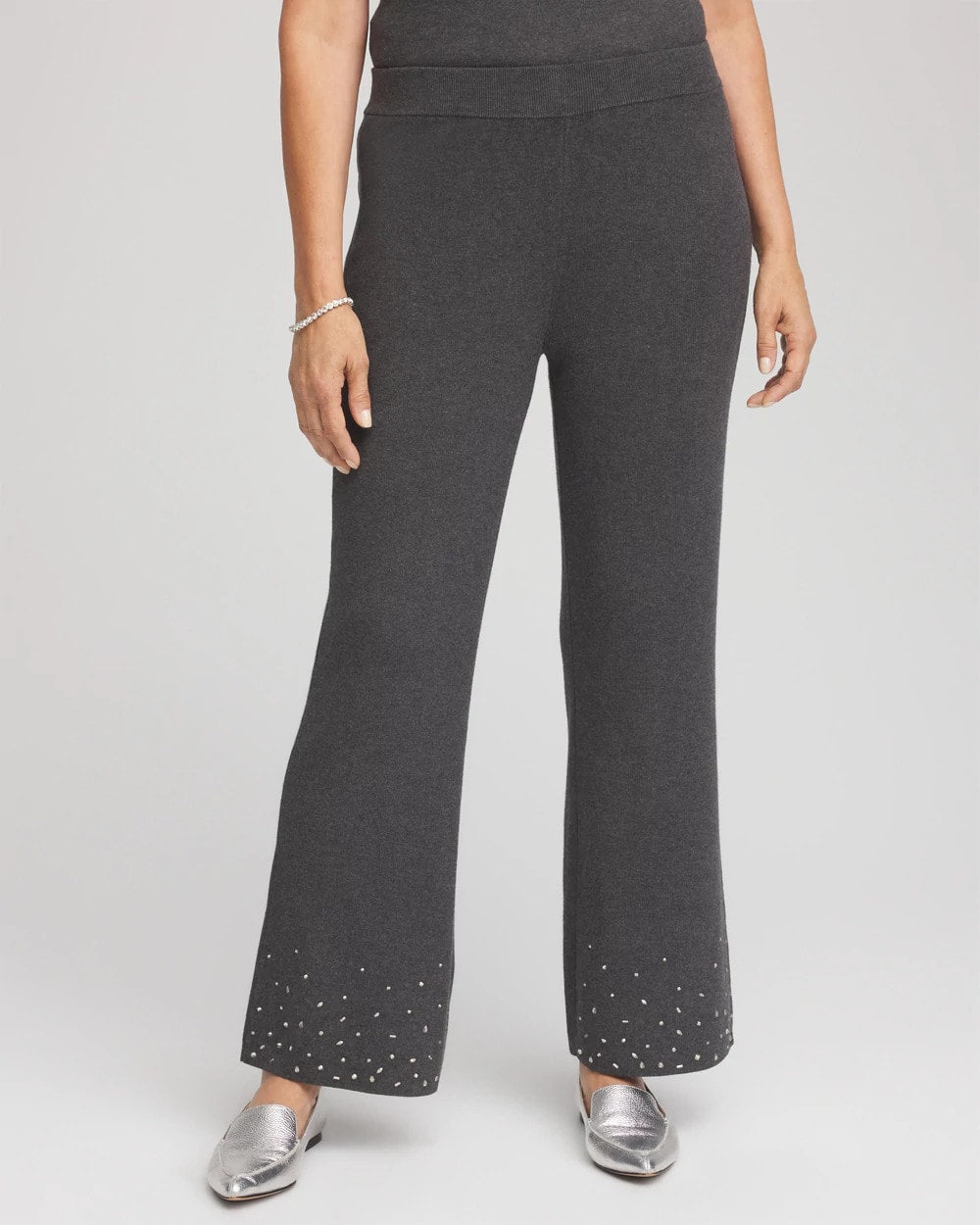 Chico's - Travelers™ Embellished Straight-Leg Pants