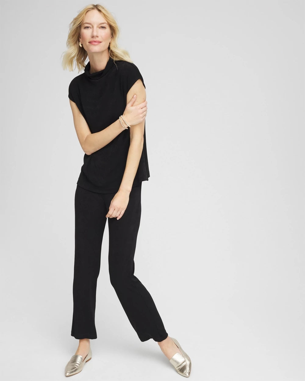 Chico's - Travelers™ Mockneck Top