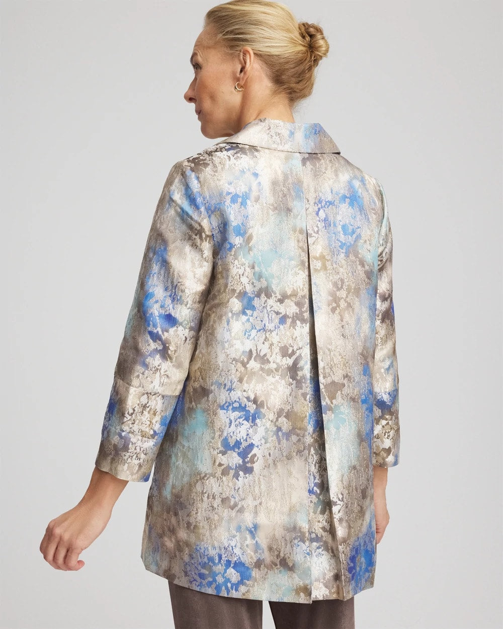 Chico's - Travelers™ Collection Watercolor Jacquard Jacket