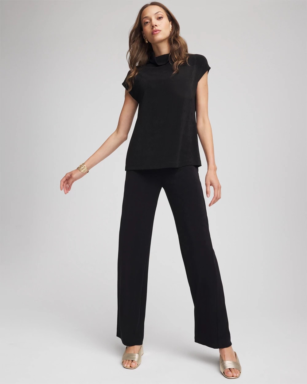 Chico's - Travelers™ Hollywood-Waist Straight-Leg Pants